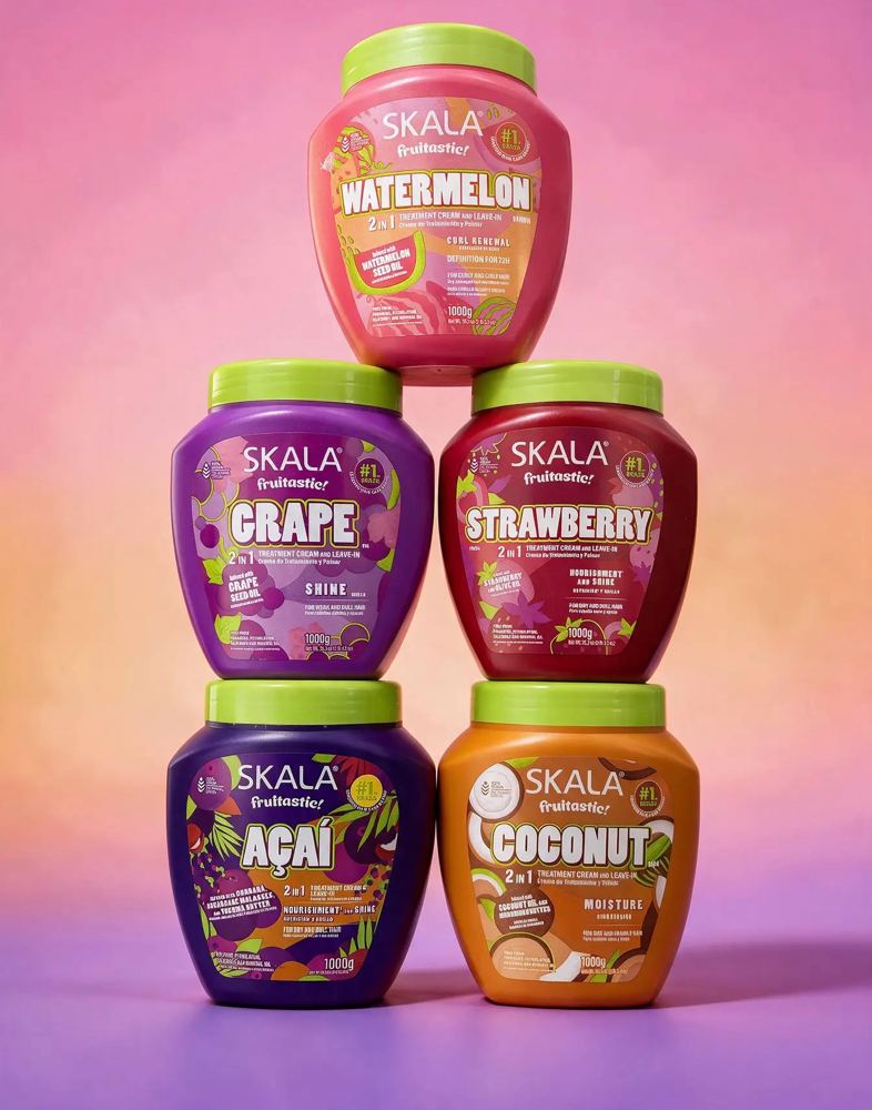 Skala — Cremas de tratamiento Skala (Watermelon, Grape, Strawberry, Açaí, Coconut)