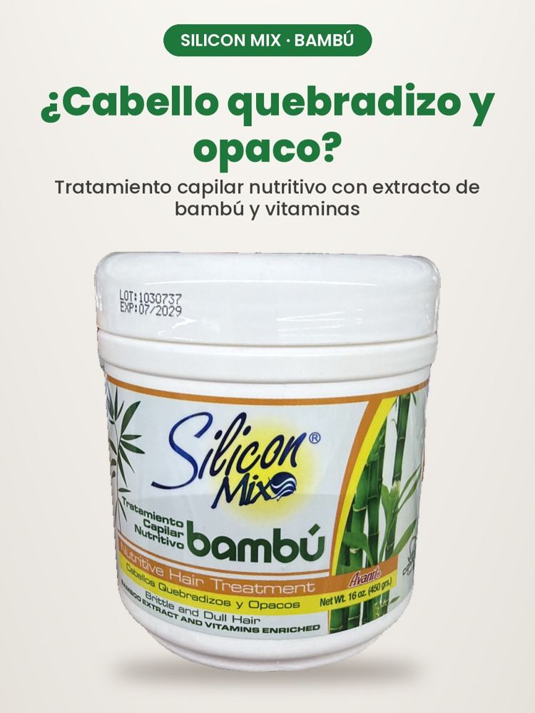 Silicon Mix — Tratamiento capilar nutritivo Bambú